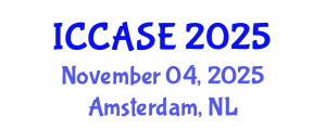 International Conference on Control, Automation and Systems Engineering (ICCASE) November 04, 2025 - Amsterdam, Netherlands