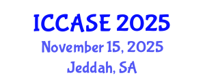 International Conference on Control, Automation and Systems Engineering (ICCASE) November 15, 2025 - Jeddah, Saudi Arabia
