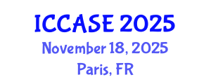 International Conference on Control, Automation and Systems Engineering (ICCASE) November 18, 2025 - Paris, France