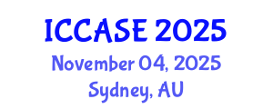 International Conference on Control, Automation and Systems Engineering (ICCASE) November 04, 2025 - Sydney, Australia