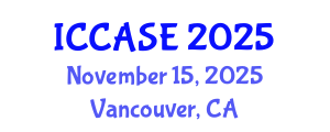 International Conference on Control, Automation and Systems Engineering (ICCASE) November 15, 2025 - Vancouver, Canada