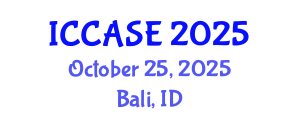 International Conference on Control, Automation and Systems Engineering (ICCASE) October 25, 2025 - Bali, Indonesia