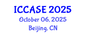 International Conference on Control, Automation and Systems Engineering (ICCASE) October 06, 2025 - Beijing, China