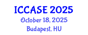 International Conference on Control, Automation and Systems Engineering (ICCASE) October 18, 2025 - Budapest, Hungary