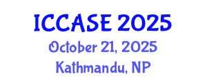 International Conference on Control, Automation and Systems Engineering (ICCASE) October 21, 2025 - Kathmandu, Nepal