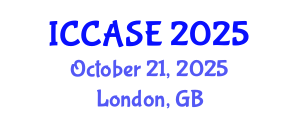 International Conference on Control, Automation and Systems Engineering (ICCASE) October 21, 2025 - London, United Kingdom
