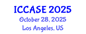 International Conference on Control, Automation and Systems Engineering (ICCASE) October 28, 2025 - Los Angeles, United States