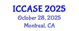 International Conference on Control, Automation and Systems Engineering (ICCASE) October 28, 2025 - Montreal, Canada