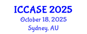 International Conference on Control, Automation and Systems Engineering (ICCASE) October 18, 2025 - Sydney, Australia