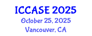 International Conference on Control, Automation and Systems Engineering (ICCASE) October 25, 2025 - Vancouver, Canada