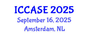 International Conference on Control, Automation and Systems Engineering (ICCASE) September 16, 2025 - Amsterdam, Netherlands
