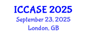 International Conference on Control, Automation and Systems Engineering (ICCASE) September 23, 2025 - London, United Kingdom