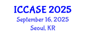 International Conference on Control, Automation and Systems Engineering (ICCASE) September 16, 2025 - Seoul, Republic of Korea