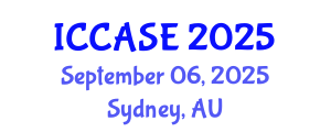 International Conference on Control, Automation and Systems Engineering (ICCASE) September 06, 2025 - Sydney, Australia