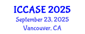 International Conference on Control, Automation and Systems Engineering (ICCASE) September 23, 2025 - Vancouver, Canada
