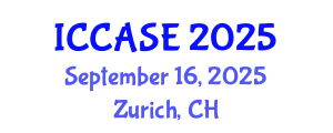 International Conference on Control, Automation and Systems Engineering (ICCASE) September 16, 2025 - Zurich, Switzerland