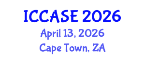 International Conference on Control, Automation and Systems Engineering (ICCASE) April 13, 2026 - Cape Town, South Africa International Conference on Control, Automation and Systems Engineering (ICCASE) April 13, 2026 - Cape Town, South Africa