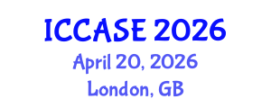 International Conference on Control, Automation and Systems Engineering (ICCASE) April 20, 2026 - London, United Kingdom International Conference on Control, Automation and Systems Engineering (ICCASE) April 20, 2026 - London, United Kingdom