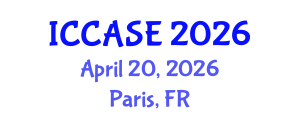 International Conference on Control, Automation and Systems Engineering (ICCASE) April 20, 2026 - Paris, France International Conference on Control, Automation and Systems Engineering (ICCASE) April 20, 2026 - Paris, France