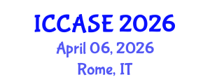International Conference on Control, Automation and Systems Engineering (ICCASE) April 06, 2026 - Rome, Italy International Conference on Control, Automation and Systems Engineering (ICCASE) April 06, 2026 - Rome, Italy