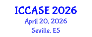 International Conference on Control, Automation and Systems Engineering (ICCASE) April 20, 2026 - Seville, Spain International Conference on Control, Automation and Systems Engineering (ICCASE) April 20, 2026 - Seville, Spain