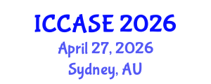 International Conference on Control, Automation and Systems Engineering (ICCASE) April 27, 2026 - Sydney, Australia International Conference on Control, Automation and Systems Engineering (ICCASE) April 27, 2026 - Sydney, Australia