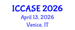 International Conference on Control, Automation and Systems Engineering (ICCASE) April 13, 2026 - Venice, Italy International Conference on Control, Automation and Systems Engineering (ICCASE) April 13, 2026 - Venice, Italy