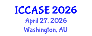 International Conference on Control, Automation and Systems Engineering (ICCASE) April 27, 2026 - Washington, Australia International Conference on Control, Automation and Systems Engineering (ICCASE) April 27, 2026 - Washington, Australia