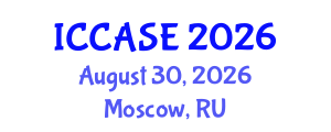 International Conference on Control, Automation and Systems Engineering (ICCASE) August 30, 2026 - Moscow, Russia International Conference on Control, Automation and Systems Engineering (ICCASE) August 30, 2026 - Moscow, Russia