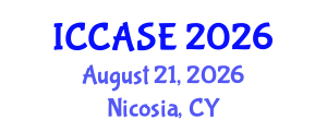 International Conference on Control, Automation and Systems Engineering (ICCASE) August 21, 2026 - Nicosia, Cyprus International Conference on Control, Automation and Systems Engineering (ICCASE) August 21, 2026 - Nicosia, Cyprus