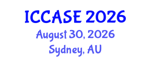 International Conference on Control, Automation and Systems Engineering (ICCASE) August 30, 2026 - Sydney, Australia International Conference on Control, Automation and Systems Engineering (ICCASE) August 30, 2026 - Sydney, Australia