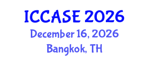 International Conference on Control, Automation and Systems Engineering (ICCASE) December 16, 2026 - Bangkok, Thailand International Conference on Control, Automation and Systems Engineering (ICCASE) December 16, 2026 - Bangkok, Thailand