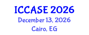 International Conference on Control, Automation and Systems Engineering (ICCASE) December 13, 2026 - Cairo, Egypt