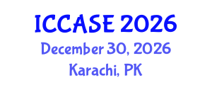 International Conference on Control, Automation and Systems Engineering (ICCASE) December 30, 2026 - Karachi, Pakistan International Conference on Control, Automation and Systems Engineering (ICCASE) December 30, 2026 - Karachi, Pakistan