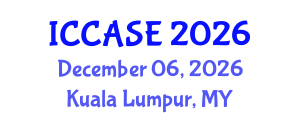 International Conference on Control, Automation and Systems Engineering (ICCASE) December 06, 2026 - Kuala Lumpur, Malaysia International Conference on Control, Automation and Systems Engineering (ICCASE) December 06, 2026 - Kuala Lumpur, Malaysia