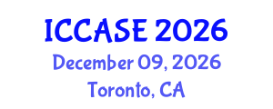 International Conference on Control, Automation and Systems Engineering (ICCASE) December 09, 2026 - Toronto, Canada International Conference on Control, Automation and Systems Engineering (ICCASE) December 09, 2026 - Toronto, Canada