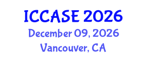 International Conference on Control, Automation and Systems Engineering (ICCASE) December 09, 2026 - Vancouver, Canada International Conference on Control, Automation and Systems Engineering (ICCASE) December 09, 2026 - Vancouver, Canada