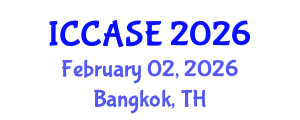 International Conference on Control, Automation and Systems Engineering (ICCASE) February 02, 2026 - Bangkok, Thailand International Conference on Control, Automation and Systems Engineering (ICCASE) February 02, 2026 - Bangkok, Thailand