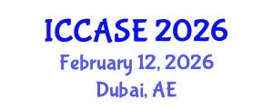 International Conference on Control, Automation and Systems Engineering (ICCASE) February 12, 2026 - Dubai, United Arab Emirates International Conference on Control, Automation and Systems Engineering (ICCASE) February 12, 2026 - Dubai, United Arab Emirates