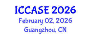 International Conference on Control, Automation and Systems Engineering (ICCASE) February 02, 2026 - Guangzhou, China International Conference on Control, Automation and Systems Engineering (ICCASE) February 02, 2026 - Guangzhou, China