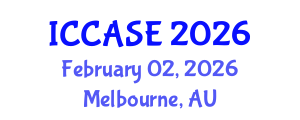 International Conference on Control, Automation and Systems Engineering (ICCASE) February 02, 2026 - Melbourne, Australia International Conference on Control, Automation and Systems Engineering (ICCASE) February 02, 2026 - Melbourne, Australia