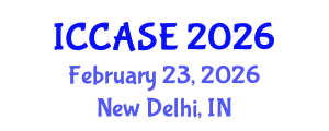 International Conference on Control, Automation and Systems Engineering (ICCASE) February 23, 2026 - New Delhi, India International Conference on Control, Automation and Systems Engineering (ICCASE) February 23, 2026 - New Delhi, India