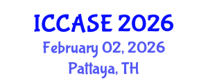 International Conference on Control, Automation and Systems Engineering (ICCASE) February 02, 2026 - Pattaya, Thailand International Conference on Control, Automation and Systems Engineering (ICCASE) February 02, 2026 - Pattaya, Thailand
