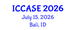 International Conference on Control, Automation and Systems Engineering (ICCASE) July 15, 2026 - Bali, Indonesia International Conference on Control, Automation and Systems Engineering (ICCASE) July 15, 2026 - Bali, Indonesia