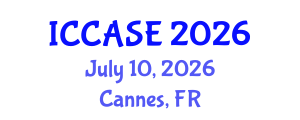 International Conference on Control, Automation and Systems Engineering (ICCASE) July 10, 2026 - Cannes, France