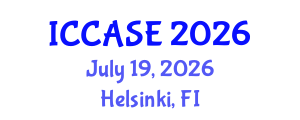 International Conference on Control, Automation and Systems Engineering (ICCASE) July 19, 2026 - Helsinki, Finland International Conference on Control, Automation and Systems Engineering (ICCASE) July 19, 2026 - Helsinki, Finland