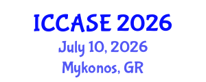International Conference on Control, Automation and Systems Engineering (ICCASE) July 10, 2026 - Mykonos, Greece