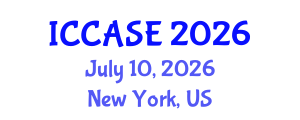 International Conference on Control, Automation and Systems Engineering (ICCASE) July 10, 2026 - New York, United States International Conference on Control, Automation and Systems Engineering (ICCASE) July 10, 2026 - New York, United States