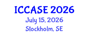 International Conference on Control, Automation and Systems Engineering (ICCASE) July 15, 2026 - Stockholm, Sweden International Conference on Control, Automation and Systems Engineering (ICCASE) July 15, 2026 - Stockholm, Sweden