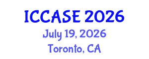 International Conference on Control, Automation and Systems Engineering (ICCASE) July 19, 2026 - Toronto, Canada